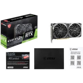 MSI - Carte graphique RTX 3060 VENTUS 2X OC - 12 Go (912-V397-039) - LHR