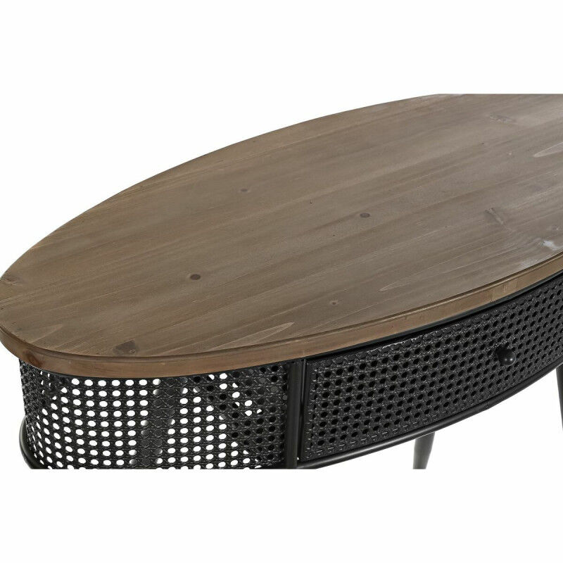 Meuble d'Entrée DKD Home Decor Marron Noir 90,5 x 39 x 78 cm