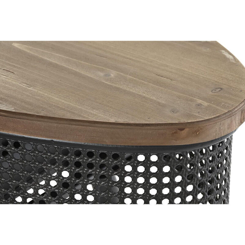 Meuble d'Entrée DKD Home Decor Marron Noir 90,5 x 39 x 78 cm
