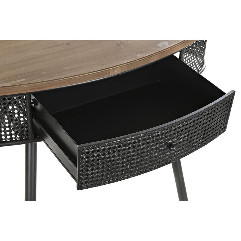 Meuble d'Entrée DKD Home Decor Marron Noir 90,5 x 39 x 78 cm