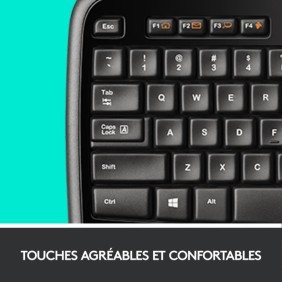 Logitech pack clavier-souris sans fil - MK710