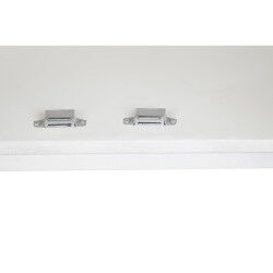 Buffet DKD Home Decor Métal Blanc Bois de manguier (152 x 40 x 77 cm)