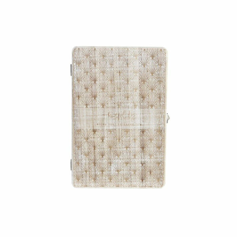 Armoire à clés DKD Home Decor Naturel Bois MDF 20 x 5,2 x 30 cm