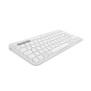 Clavier - Sans fil - Logitech - Pebble Keys 2 K380s - Bouton Easy-switch - Blanc