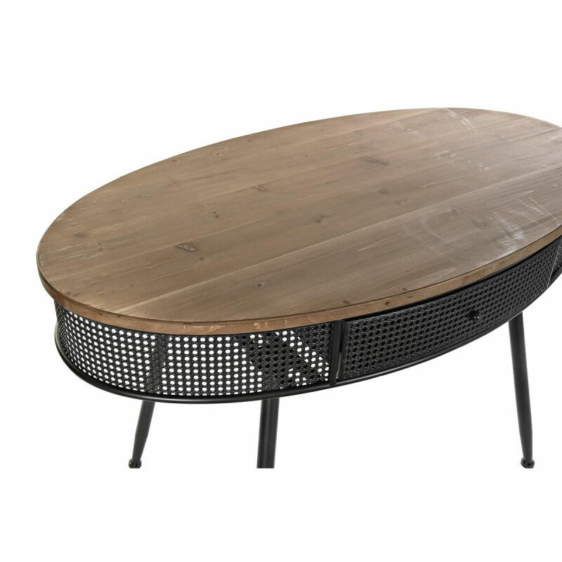 Meuble d'Entrée DKD Home Decor Marron Noir 120 x 65 x 77 cm
