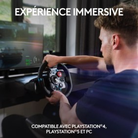 Volant de course et pédales G29 - Logitech G - Compatible PS5, PS4 et PC