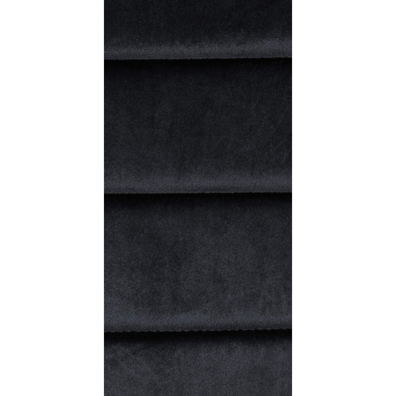 Ensemble de 6 chaises de salle à manger Mayfair en velours noir