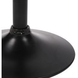 Sgabello da bar Feni in velluto nero