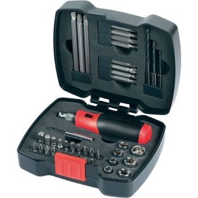 Coffret Tournevis a cliquet manuel avec embouts (43 pieces) BLACK+DECKER - A7175-XJ