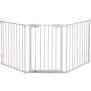 Barriere de sécurité - DREAMBABY - NEWPORT - 3 panneaux - 85,5-200 x 74 cm - Bidirectionnel - Blanc