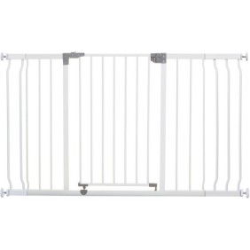 Barriere de sécurité - DREAMBABY - LIBERTY - 1 barriere + 2 extensions - 126-132,5 cm - Blanc