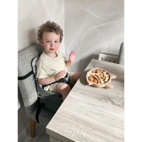 Réhausseur pour enfants - DREAMBABY - ON-THE-GO - Portable avec compartiments de rangement - Léger, compact et facile a transpor