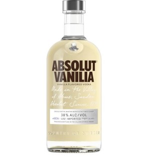 Absolut - Vanille - Vodka aromatisée - 38,0% Vol.