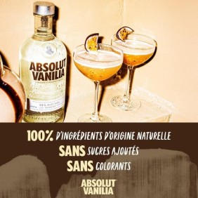 Absolut - Vanille - Vodka aromatisée - 38,0% Vol.