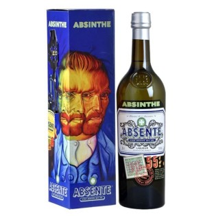 Absente - Absinthe - 55.0% Vol. - 70 cl - Cuillere et étui Van Gogh