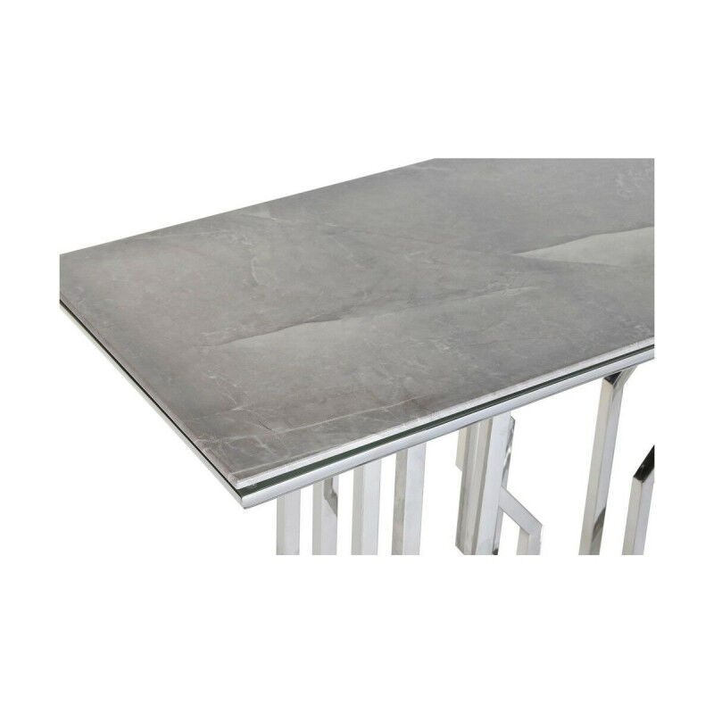 Meuble d'Entrée DKD Home Decor Blanc Argenté 120 x 40 x 78 cm