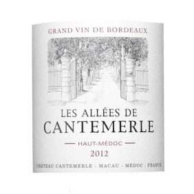 Les Allées de Cantemerle 2019 Haut Médoc - Vin rouge de Bordeaux