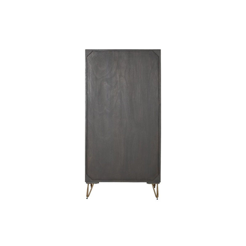 Armoire DKD Home Decor Marron Métal Bois de manguier 70 x 45 x 142 cm