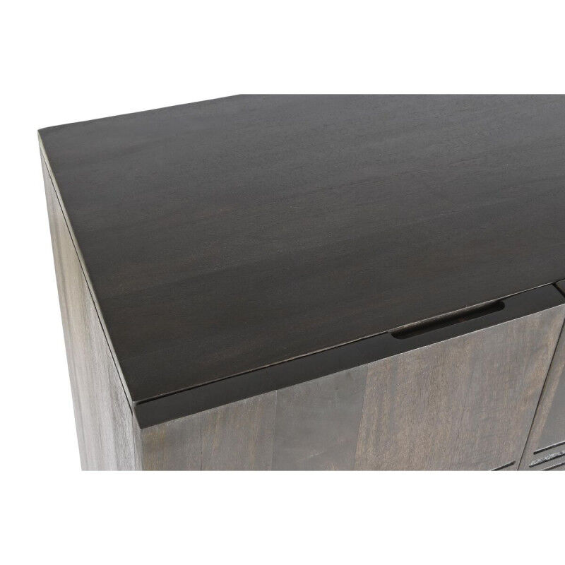 Armoire DKD Home Decor Marron Métal Bois de manguier 70 x 45 x 142 cm