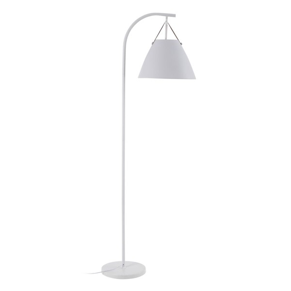 Lampadaire Métal Blanc 36 x 36 x 160 cm