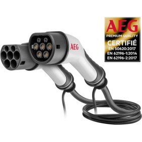 Câble de charge - AEG - 5124 - 32A pour véhicules électriques & hybrides rechargeables - 5m - Triphasé 32A 480V AC