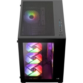 Boîtier PC - AEROCOOL - Dryft G v2 (Noir) - Cube - Format ATX - Sans alimentation