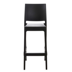 Tabouret de bar Maya noir
