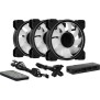 AEROCOOL Mirage 12 Pro ARGB (Pack de 3) - Ventilateur 120mm A-RGB pour boitier