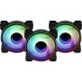 AEROCOOL Mirage 12 Pro ARGB (Pack de 3) - Ventilateur 120mm A-RGB pour boitier