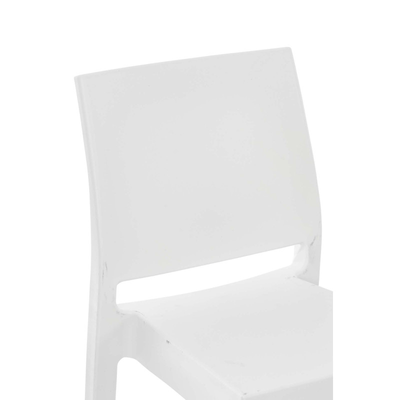 Tabouret de bar Maya blanc