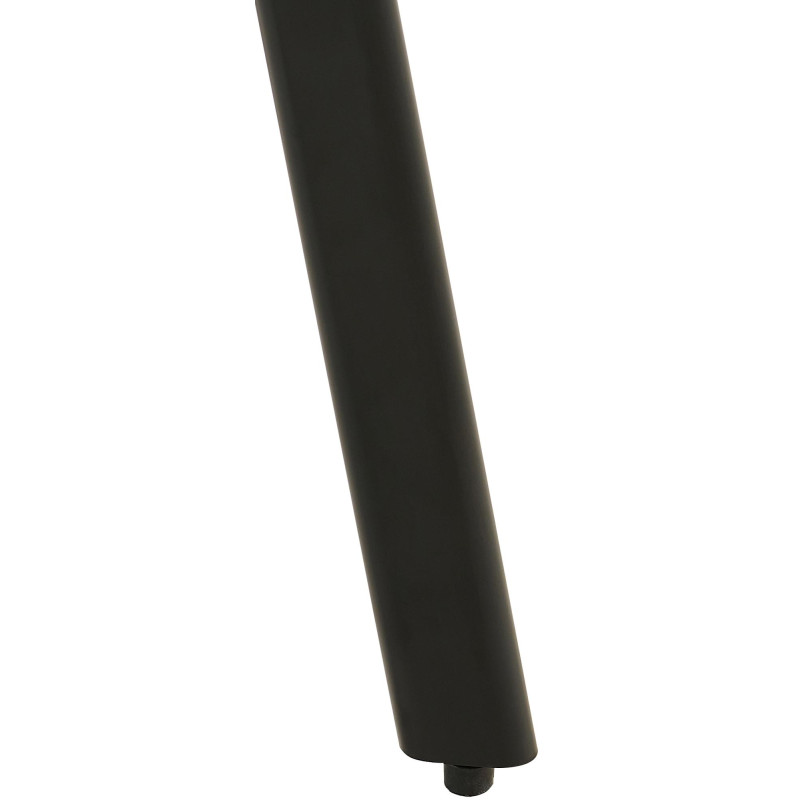 Chaise de salle à manger Antigo en velours noir