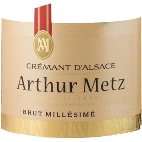 Arthur Metz Millésimé Brut - Crémant d'Alsace