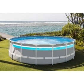 Intex - 26730NP - Kit piscine tubulaire clearview ш 4,88 x 1,22m