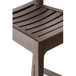 Tabouret de bar Ares brun
