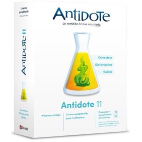 MYSOFT Antidote 11 - Correcteur, Dictionnaires, Guides - Pour le français ou pour l'anglais