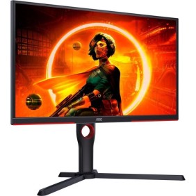 Ecran PC Gaming - AOC - 25G3ZM/BK - 24,5 VA FHD 0,5ms 240Hz HDMI DisplayPort Pivot Réglable en hauteur Adaptive Sync