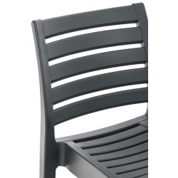 Tabouret de bar Ares gris foncé