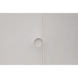 Canapé DKD Home Decor Naturel Polyester Bois d'hévéa Crème (172 x 82 x 82 cm)