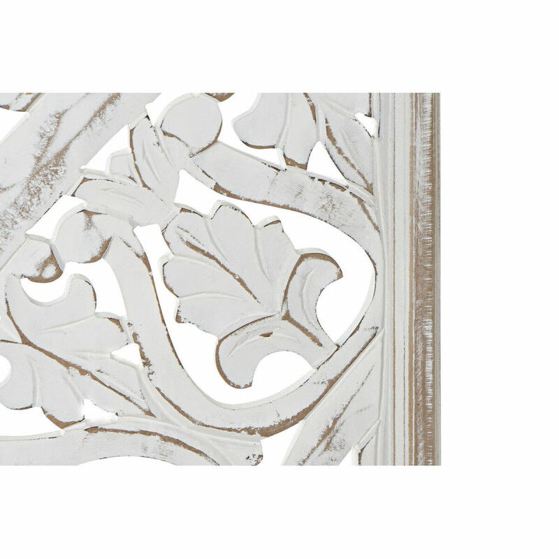 Décoration murale DKD Home Decor Mandala Bois MDF (120.5 x 2 x 121.5 cm)
