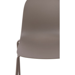 Fauteuil Hardin, taupe