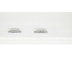 Étagère DKD Home Decor Blanc Métal Bois de manguier 90 x 40 x 180 cm