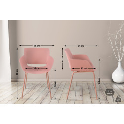 Chaise Alpena rose