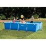 Intex - 28274NP - Kit piscine metal frame junior rectangulaire tubulaire 4,50 x 2,20 x 0,84m