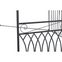 Pergola DKD Home Decor Noir Fer (304 x 304 x 332 cm)