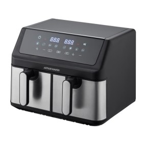 Friteuse sans huile - ARTHUR MARTIN - Airfryer - 2 cuves de 4,5L - 2000W - 8 programmes