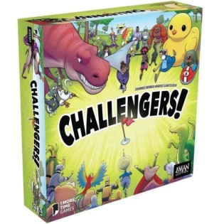 Z-Man Games - Challengers - As d'or 2023 - Jeu de société - A partir de 8 Ans - 1 a 8 Joueurs - 45 Min