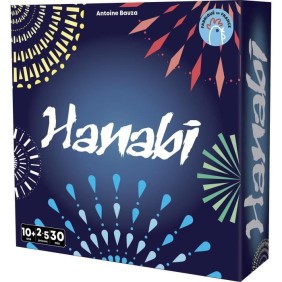 Hanabi - Asmodee - Jeu tactique et de coopération - Des 8 ans