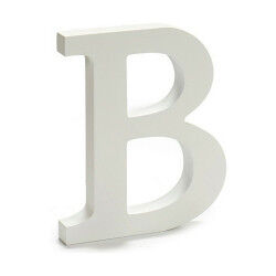 Lettre Pincello B Blanc 1,8 x 21 x 17 cm (12 Unités)