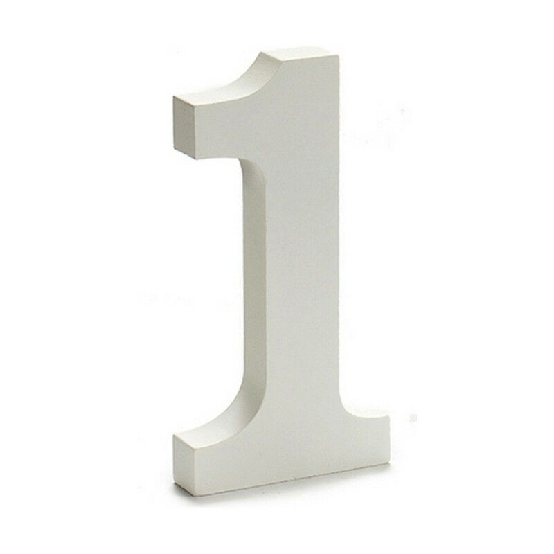 Numéro Pincello 1 Blanc 1,8 x 21 x 17 cm (12 Unités)