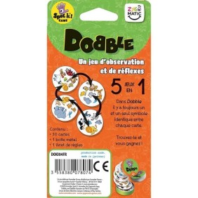 Zygomatic | Dobble : Kids - Édition 2021 | Jeu de société | a partir de 4 ans | 2 a 5 joueurs | 10 minutes